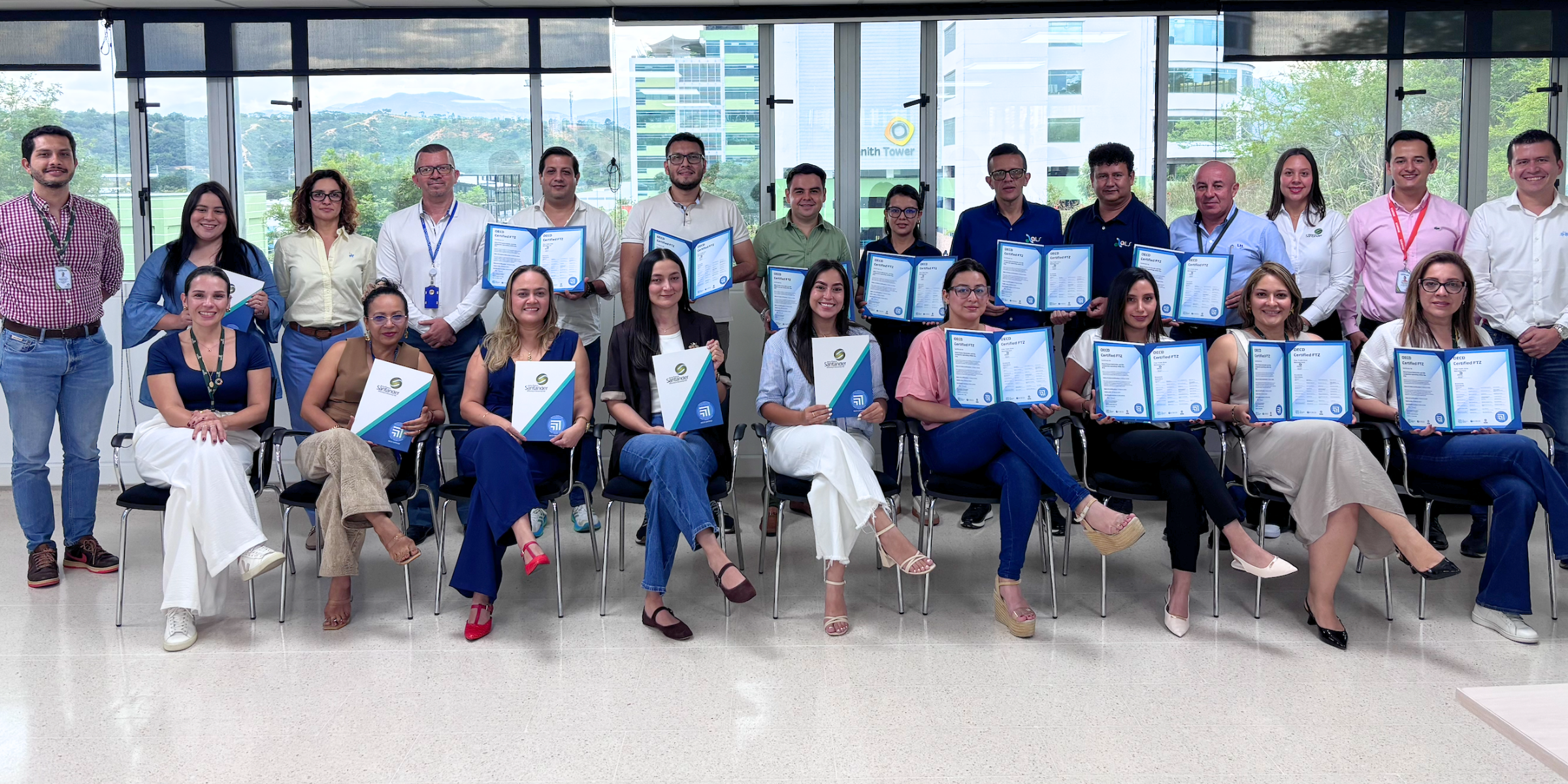Empresas de ZFSantander, certificadas por la OCDE 