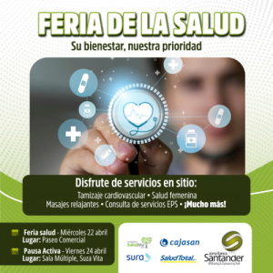 Feria de la Salud 2026, Tu bienestar, nuestra prioridad