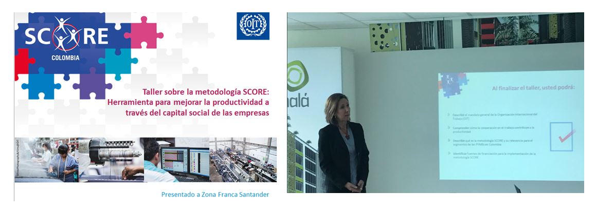 Usuarios de Zona Franca Santander conocieron metodología ideada por la Organización Internacional de Trabajo para mejorar su productividad y competitividad