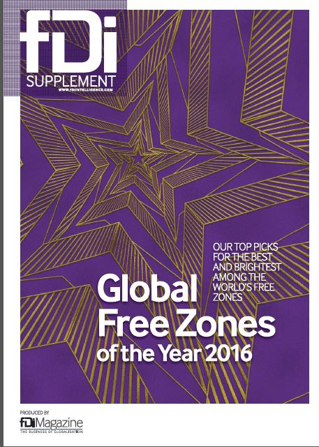 Zona Franca Santander is "The Best Free Zone of Latin America and Caribbean 2016": fDi Magazine- Financial Times.